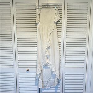 Lucy Love White High Low Dress
